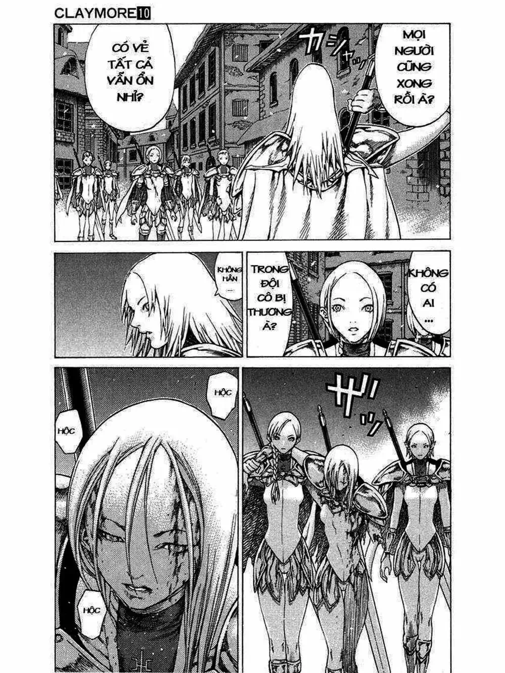 Truyện Tranh Claymore Mắt Bạc trang 4