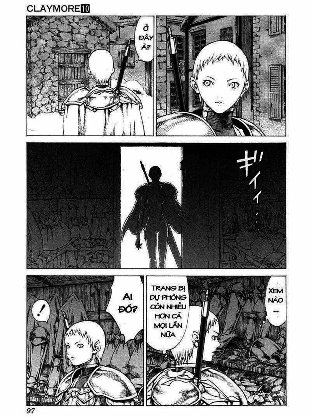 Truyện Tranh Claymore Mắt Bạc trang 4