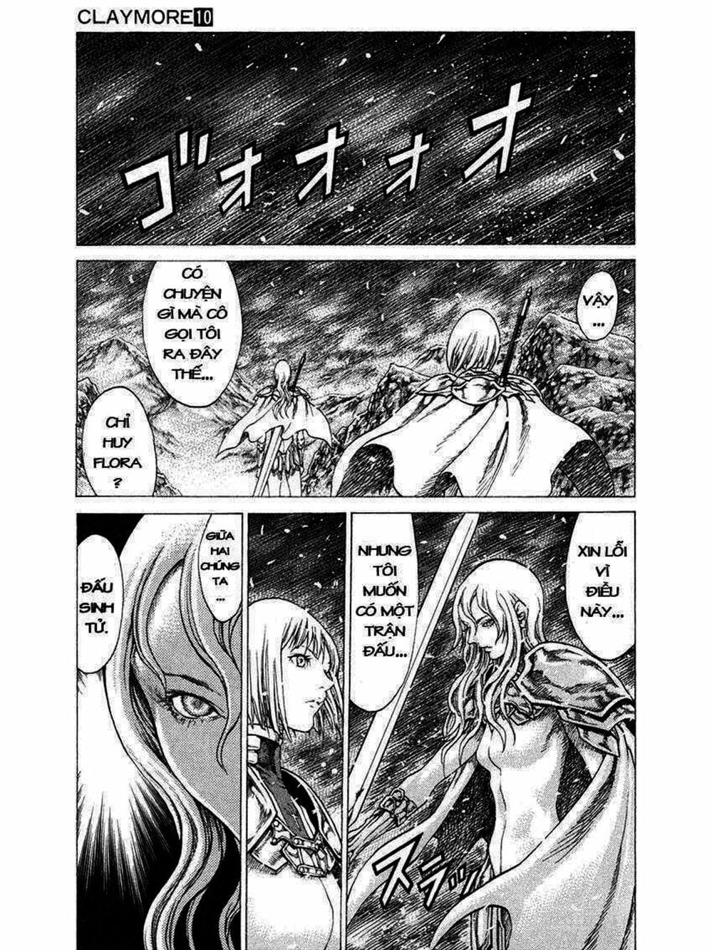 Truyện Tranh Claymore Mắt Bạc trang 4