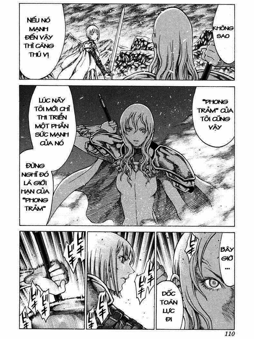 Truyện Tranh Claymore Mắt Bạc trang 4