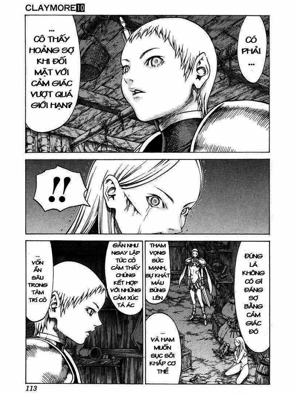 Truyện Tranh Claymore Mắt Bạc trang 4
