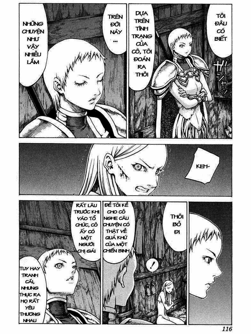 Truyện Tranh Claymore Mắt Bạc trang 4