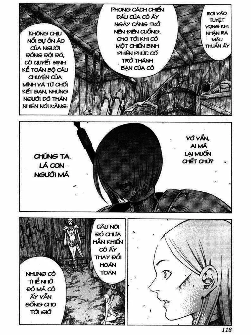 Truyện Tranh Claymore Mắt Bạc trang 4
