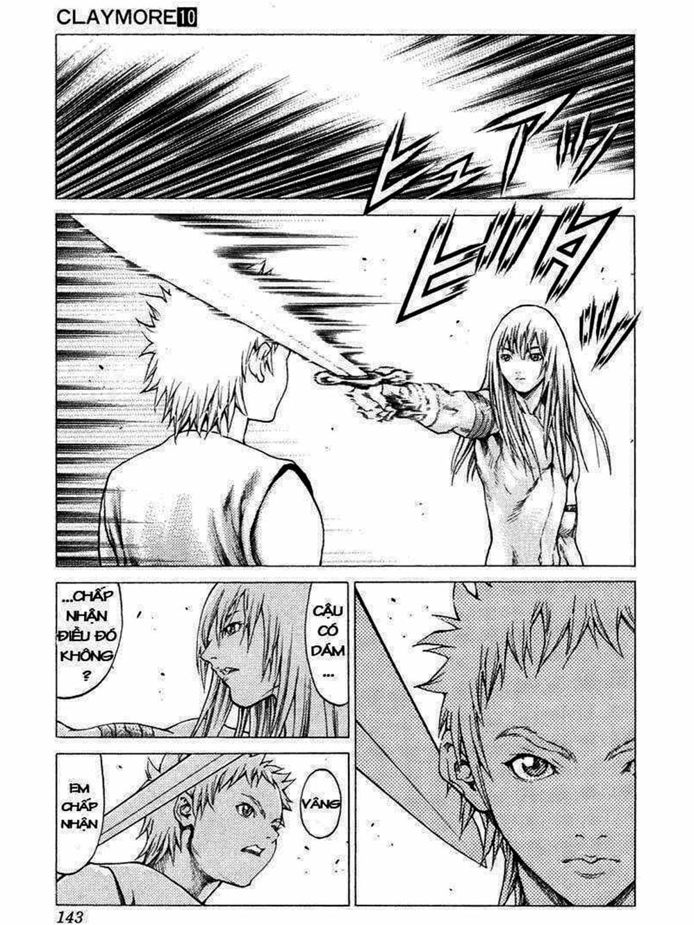 Truyện Tranh Claymore Mắt Bạc trang 4
