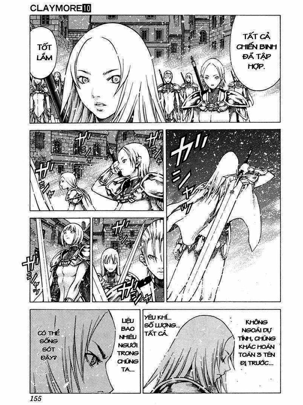 Truyện Tranh Claymore Mắt Bạc trang 4