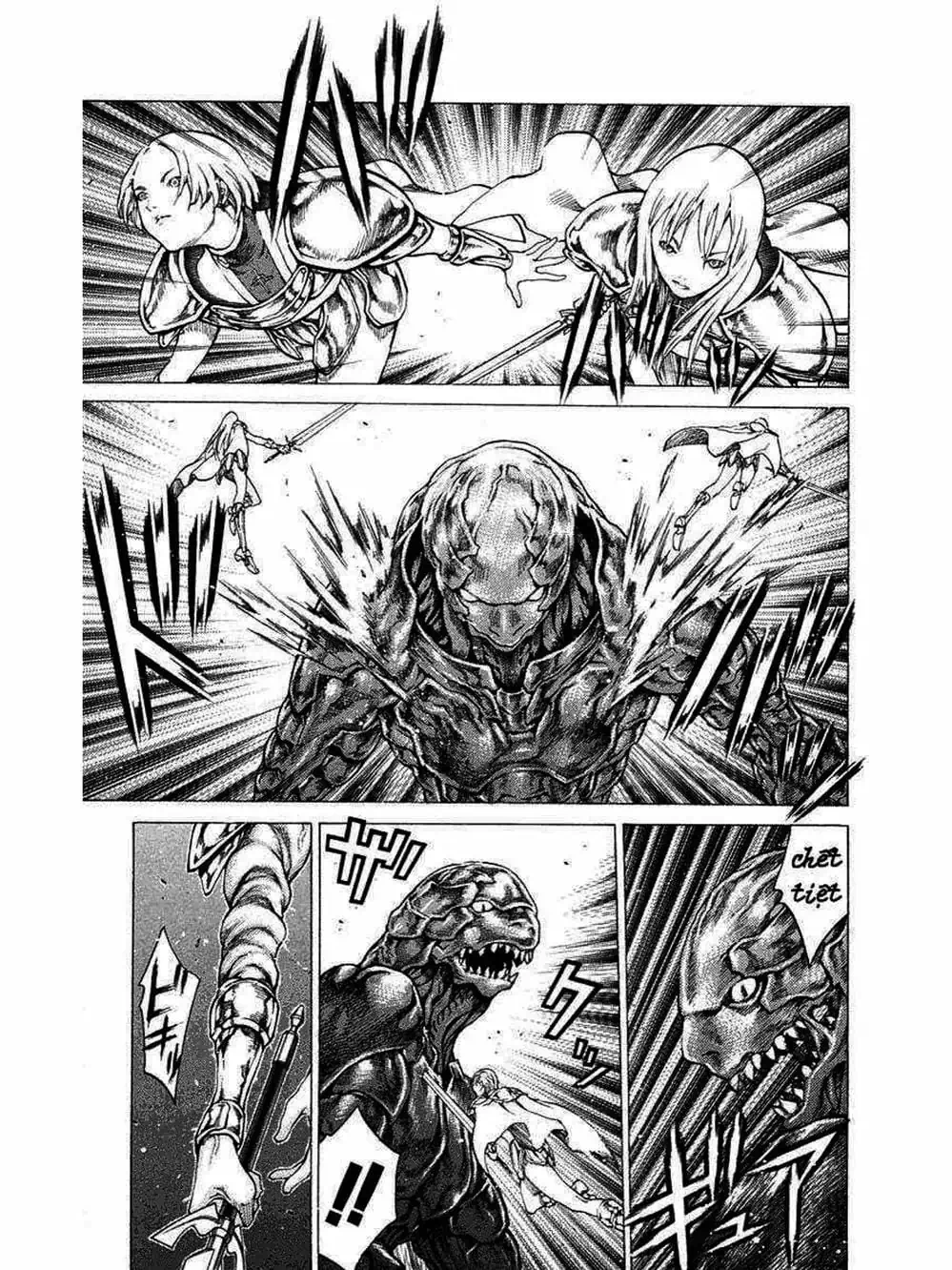 Truyện Tranh Claymore Mắt Bạc trang 4