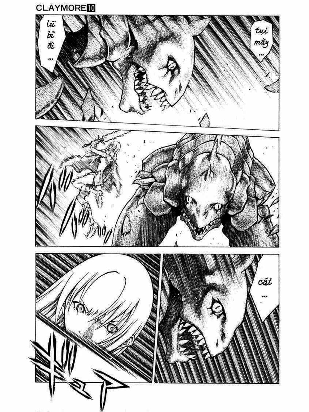Truyện Tranh Claymore Mắt Bạc trang 4