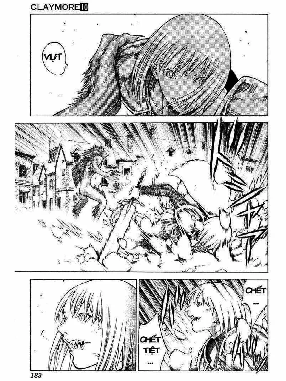 Truyện Tranh Claymore Mắt Bạc trang 4