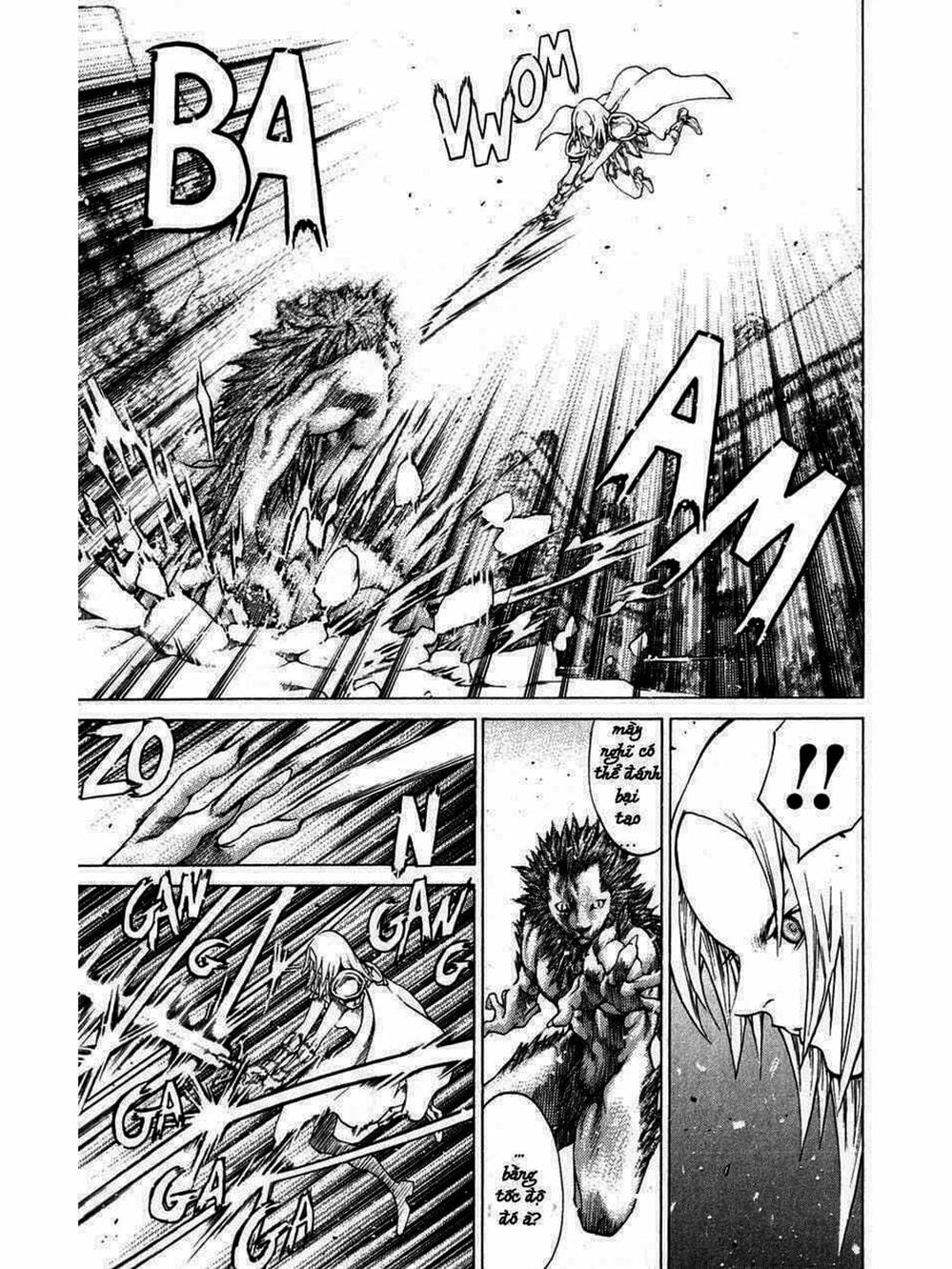 Truyện Tranh Claymore Mắt Bạc trang 4