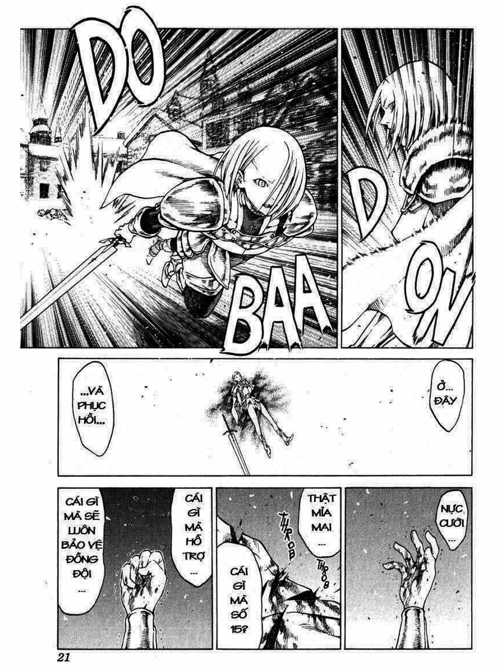 Truyện Tranh Claymore Mắt Bạc trang 4