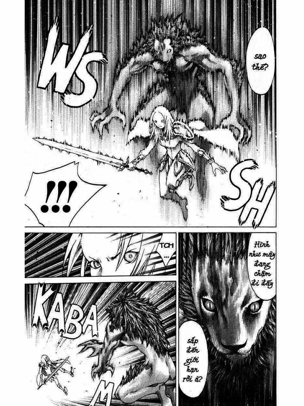 Truyện Tranh Claymore Mắt Bạc trang 4