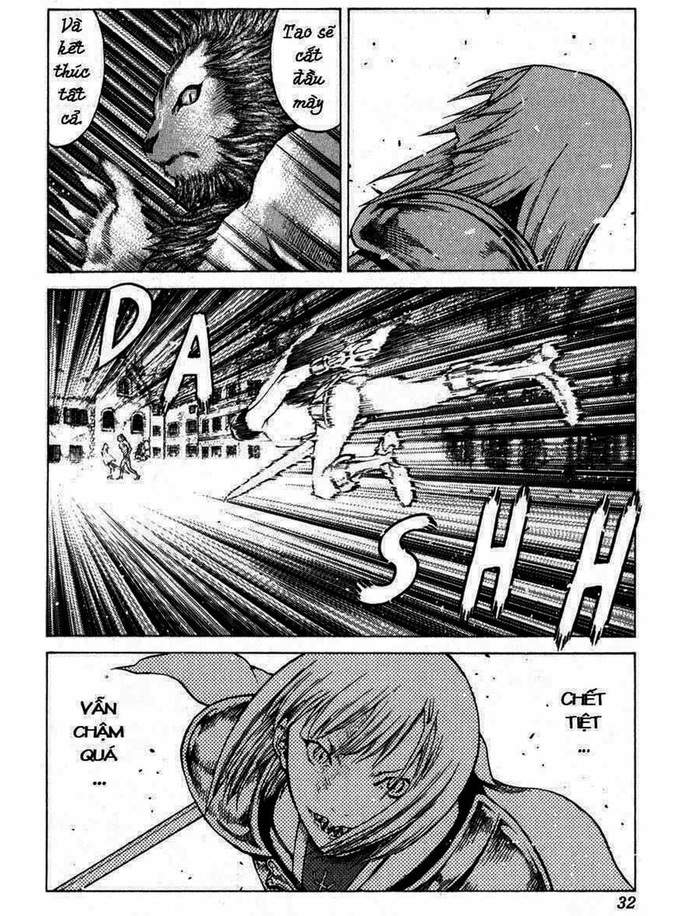 Truyện Tranh Claymore Mắt Bạc trang 4