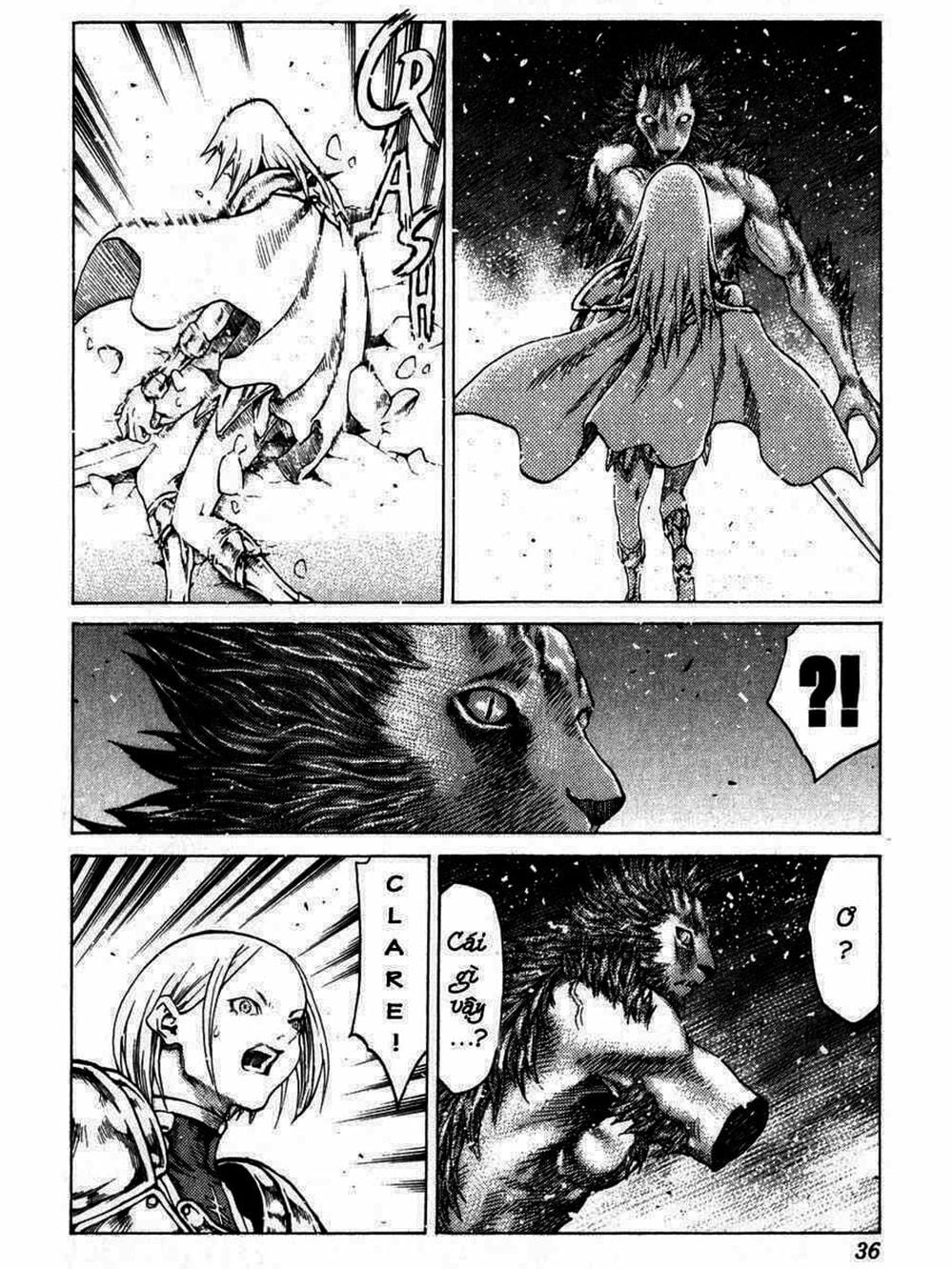Truyện Tranh Claymore Mắt Bạc trang 4