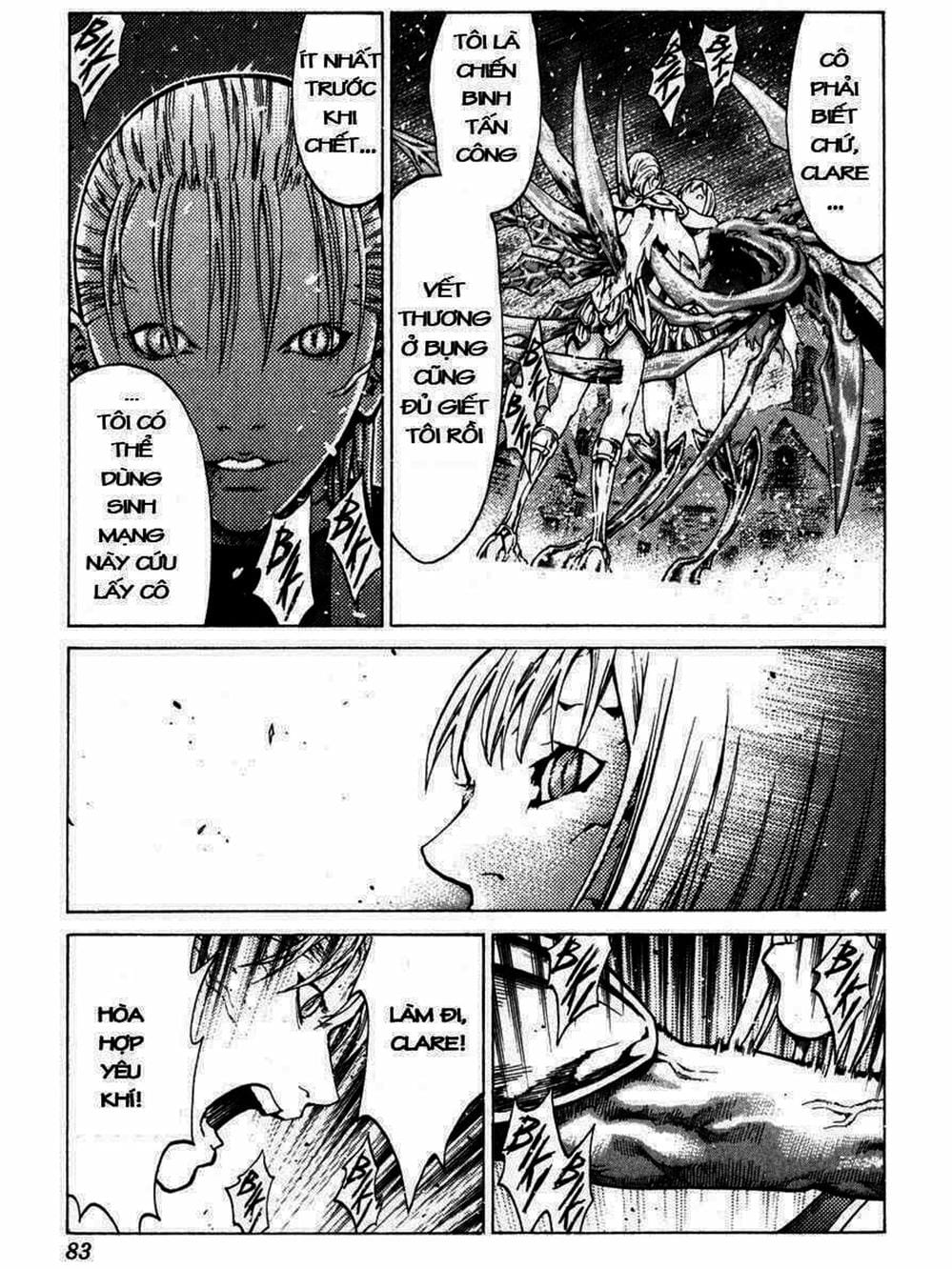 Truyện Tranh Claymore Mắt Bạc trang 4