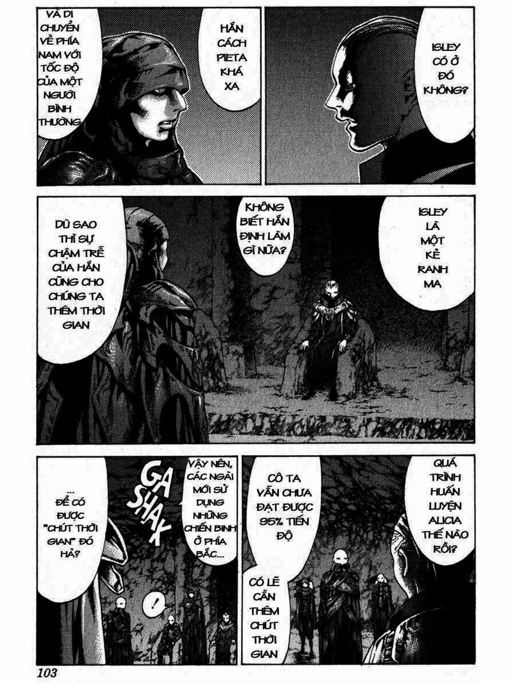 Truyện Tranh Claymore Mắt Bạc trang 4