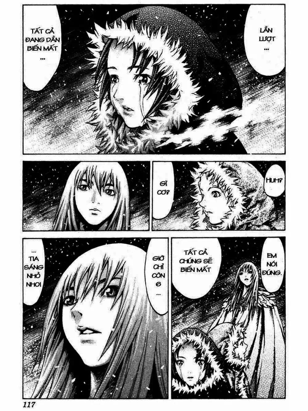 Truyện Tranh Claymore Mắt Bạc trang 4