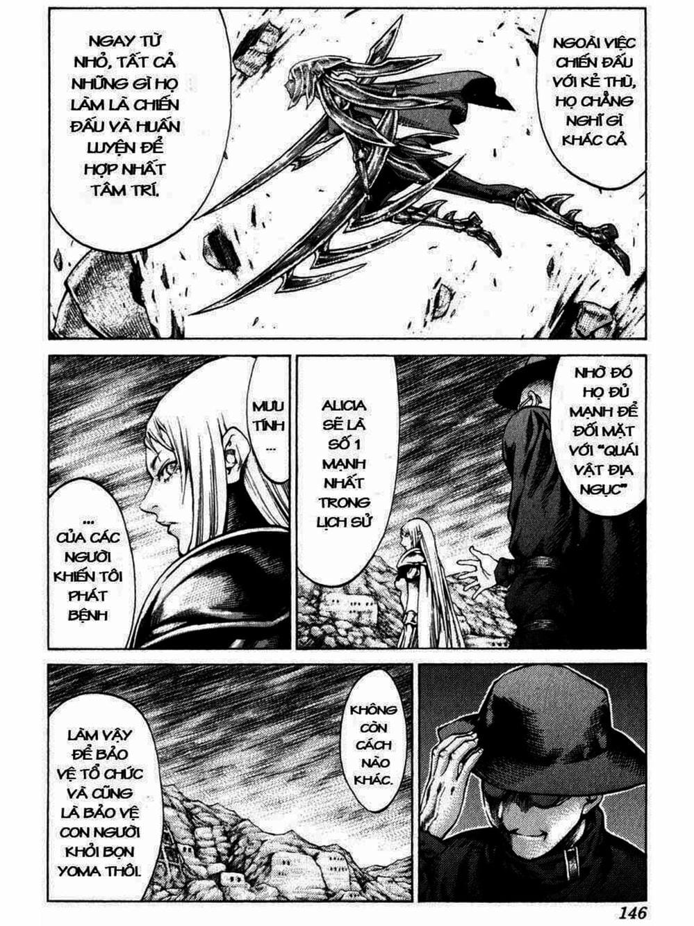 Truyện Tranh Claymore Mắt Bạc trang 4