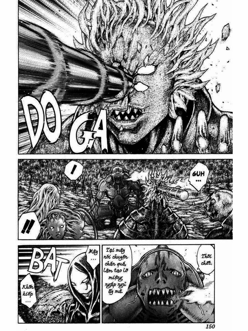 Truyện Tranh Claymore Mắt Bạc trang 4