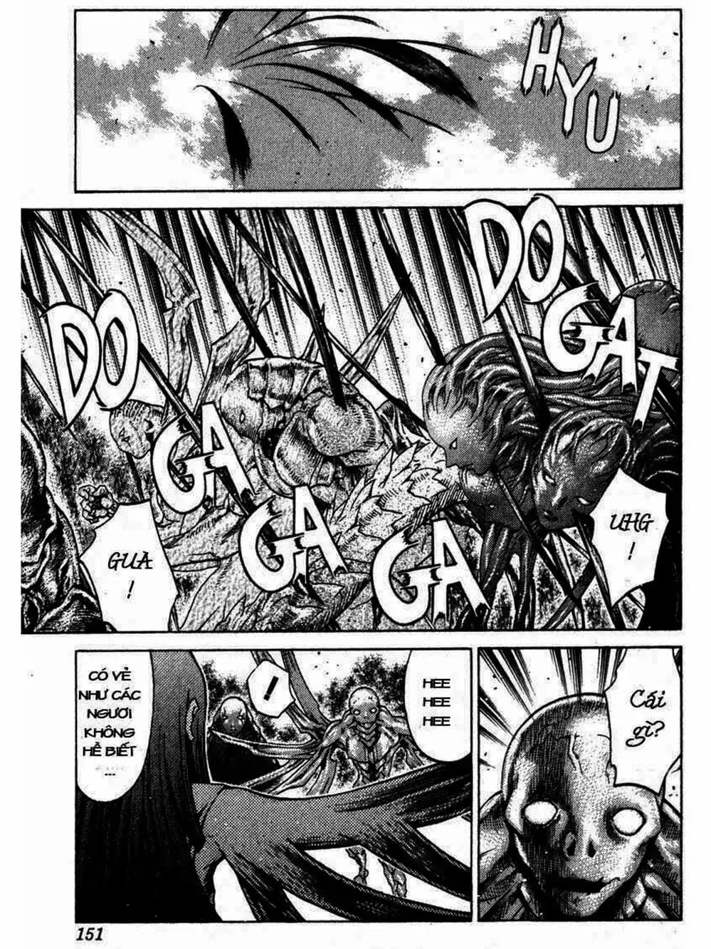 Truyện Tranh Claymore Mắt Bạc trang 4