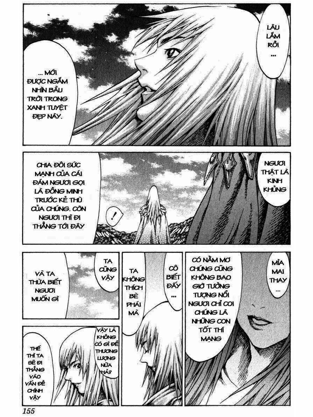 Truyện Tranh Claymore Mắt Bạc trang 4