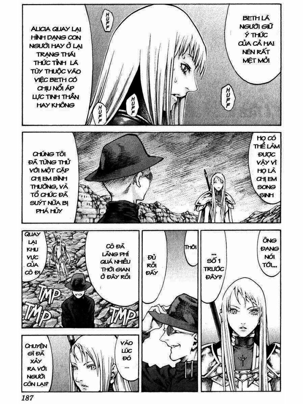 Truyện Tranh Claymore Mắt Bạc trang 4