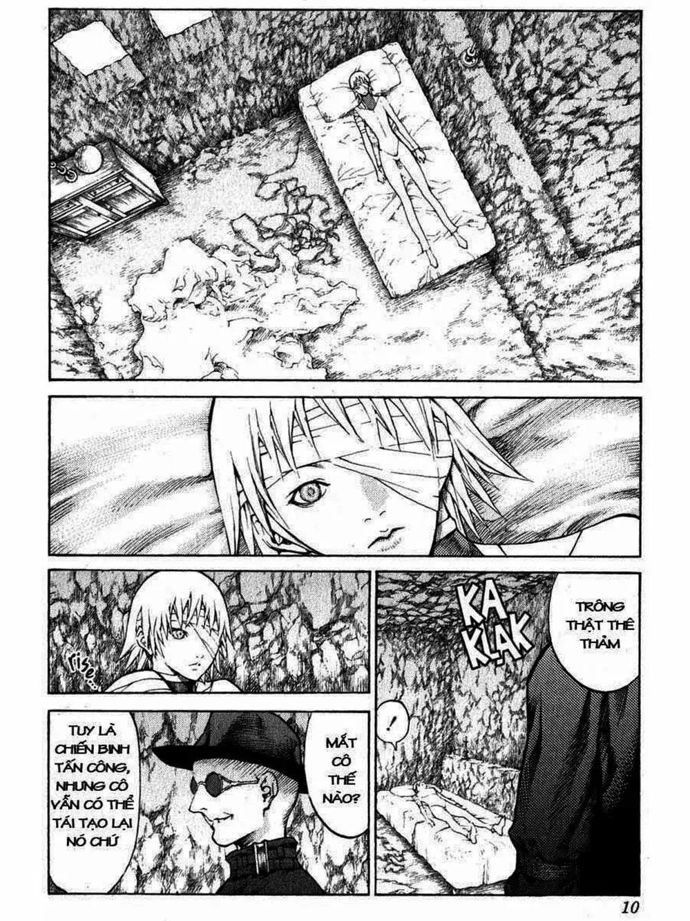 Truyện Tranh Claymore Mắt Bạc trang 4