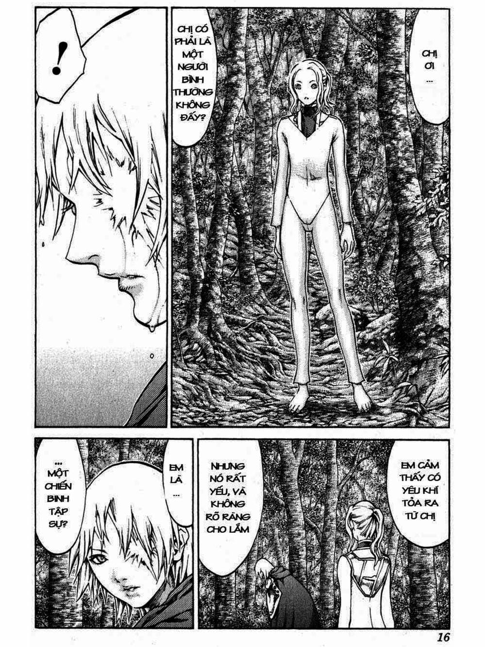 Truyện Tranh Claymore Mắt Bạc trang 4