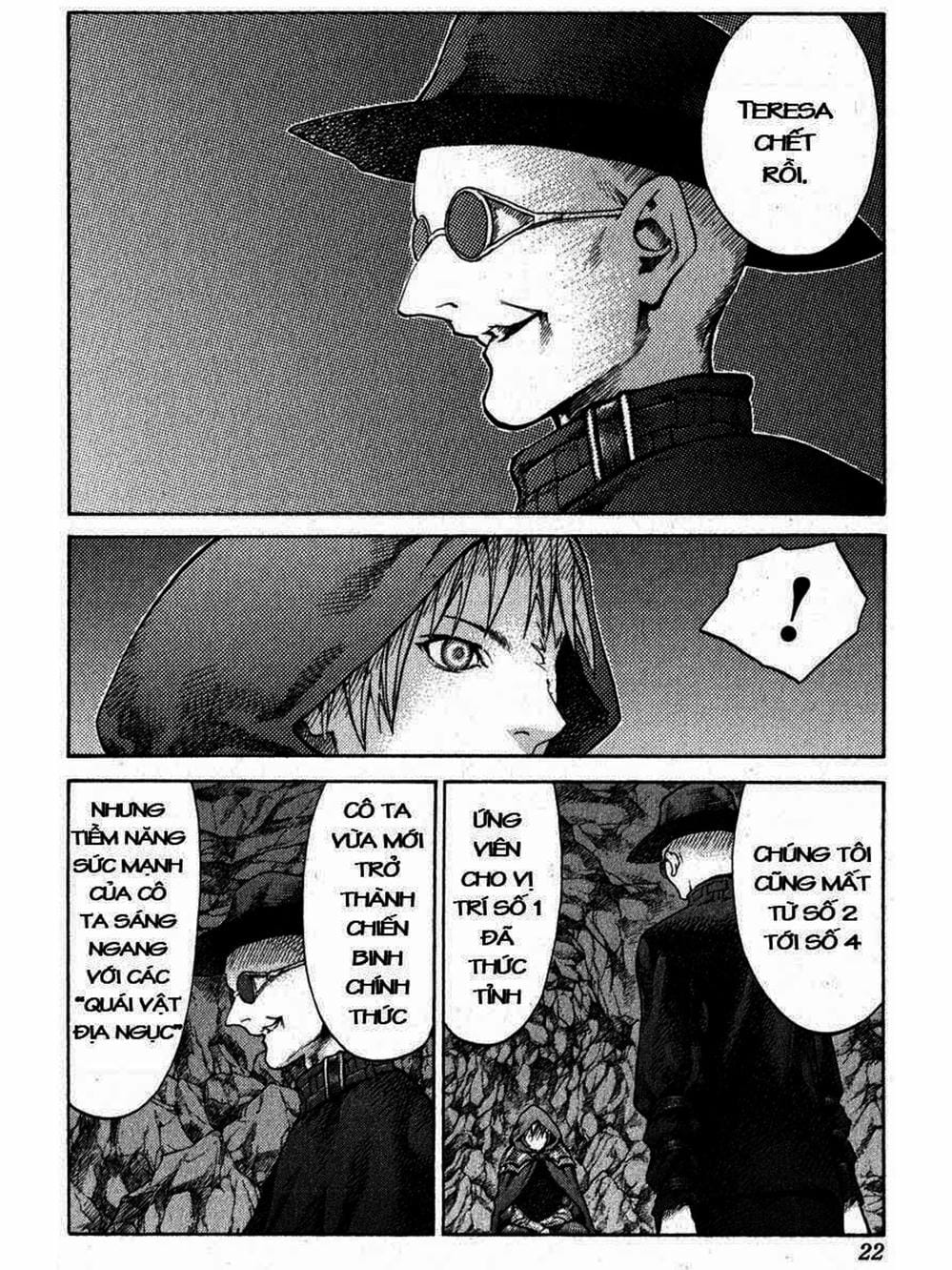 Truyện Tranh Claymore Mắt Bạc trang 4