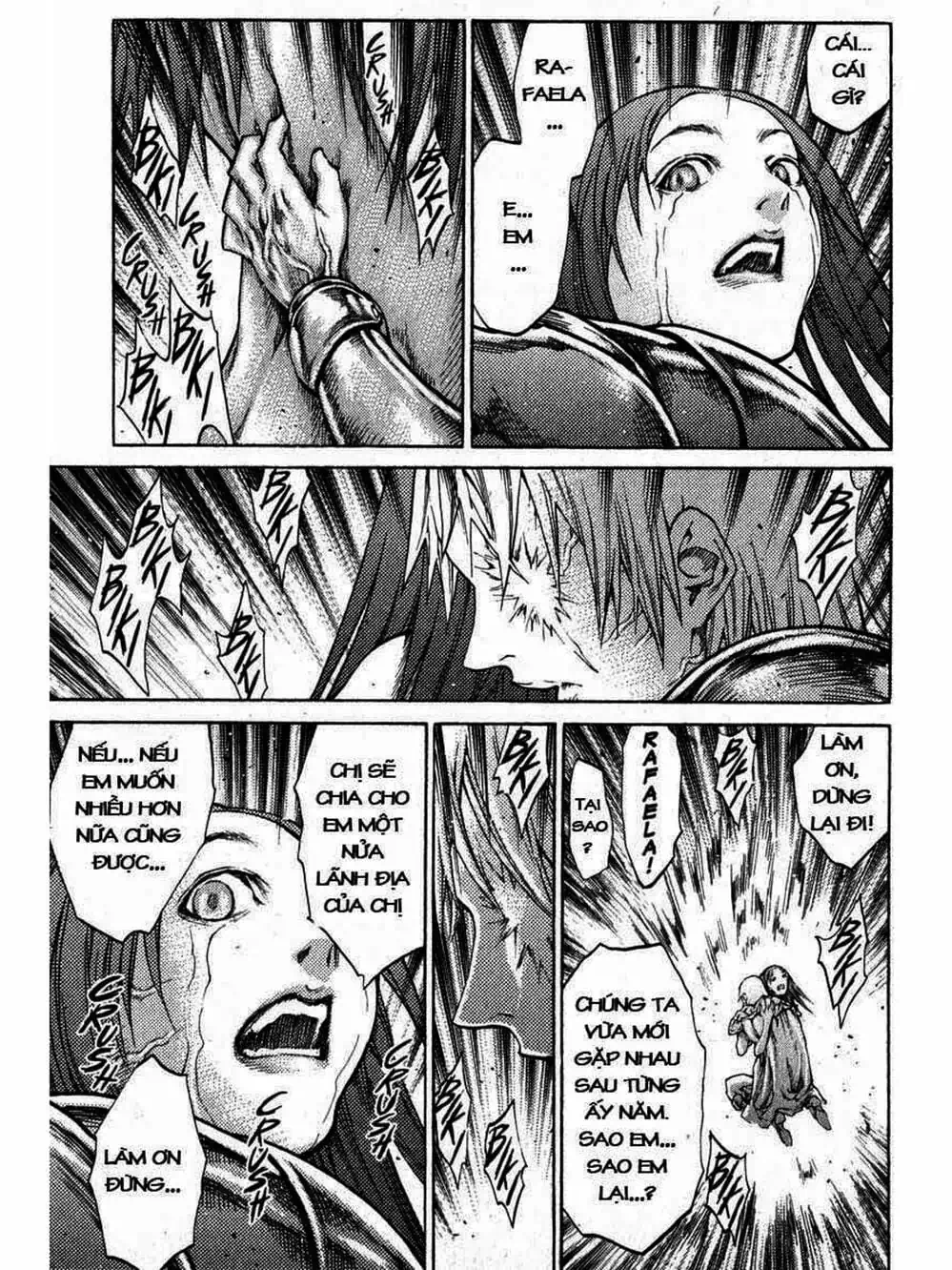 Truyện Tranh Claymore Mắt Bạc trang 4