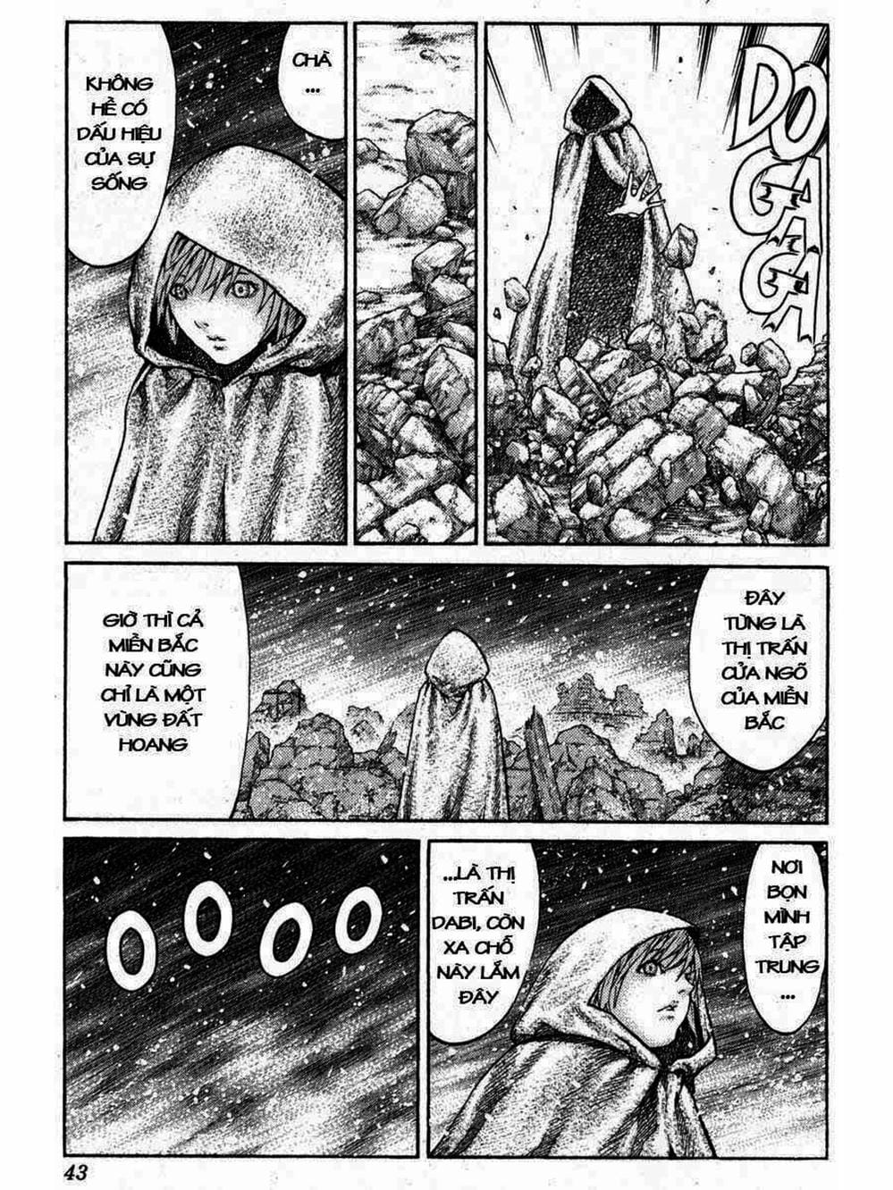 Truyện Tranh Claymore Mắt Bạc trang 4