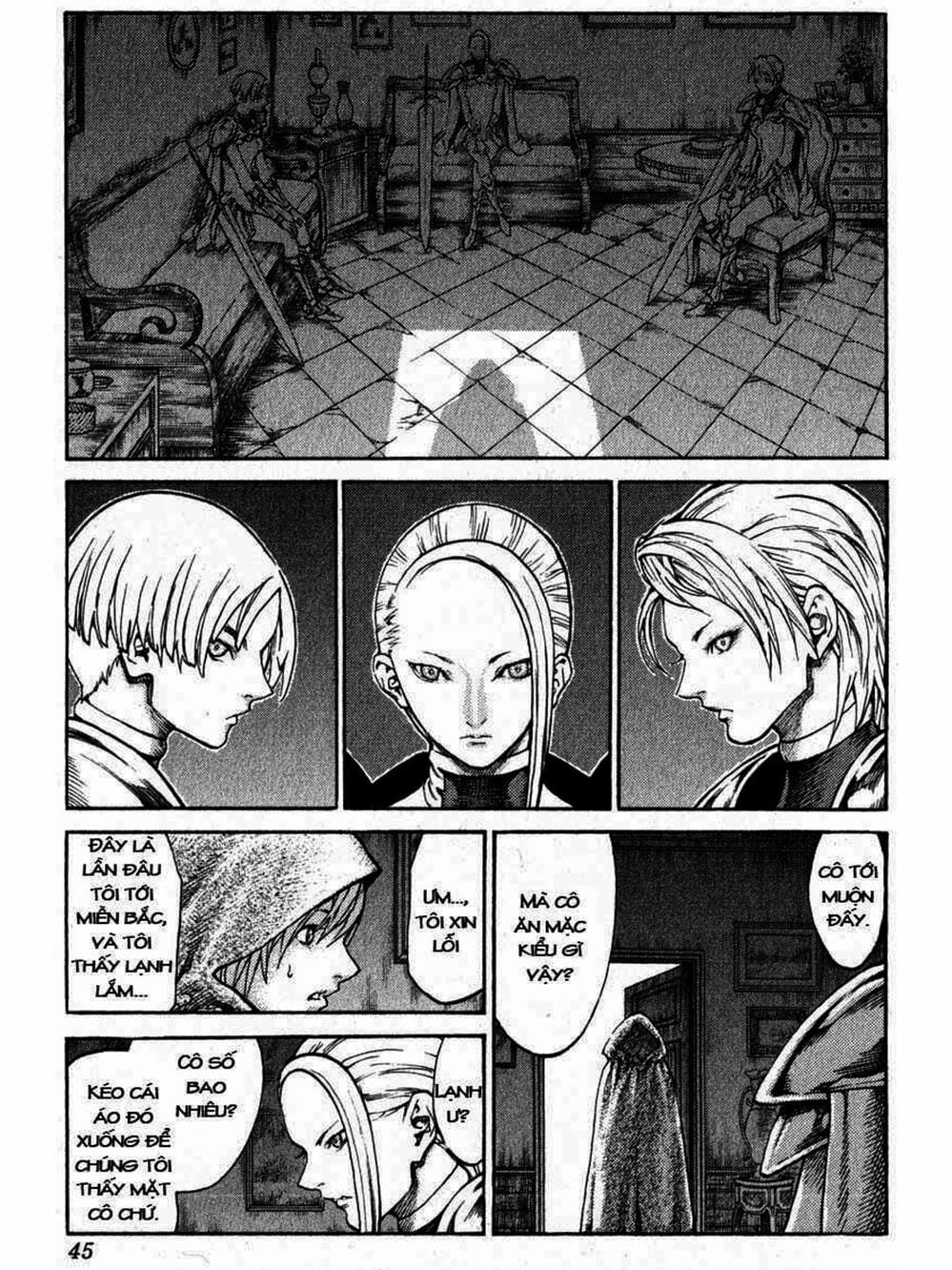 Truyện Tranh Claymore Mắt Bạc trang 4