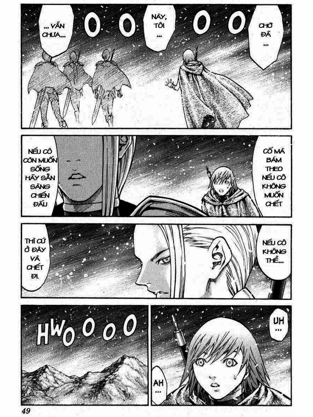 Truyện Tranh Claymore Mắt Bạc trang 4