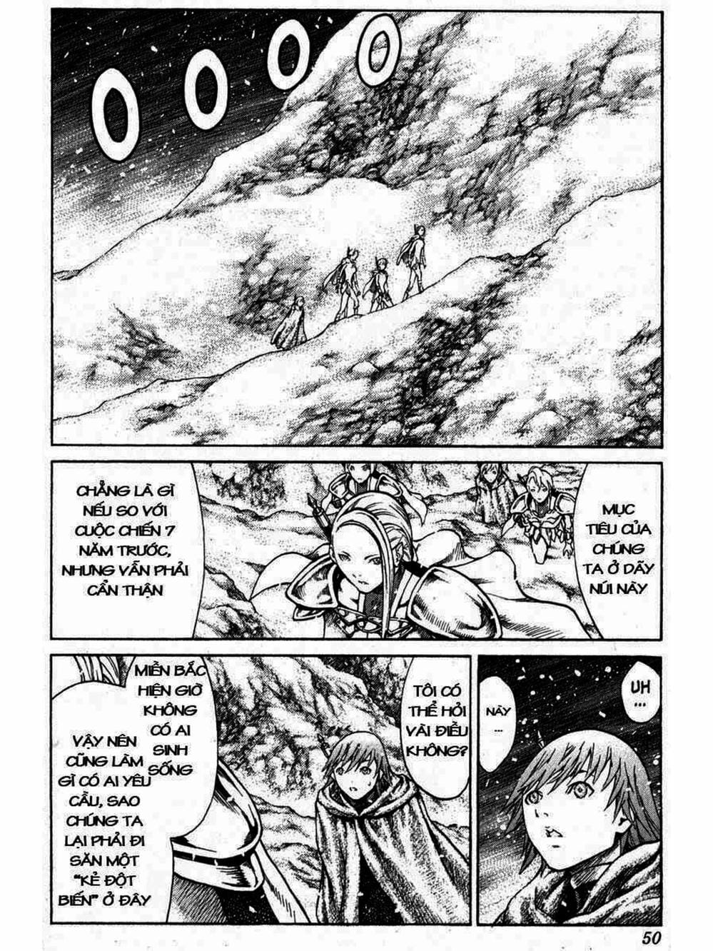 Truyện Tranh Claymore Mắt Bạc trang 4