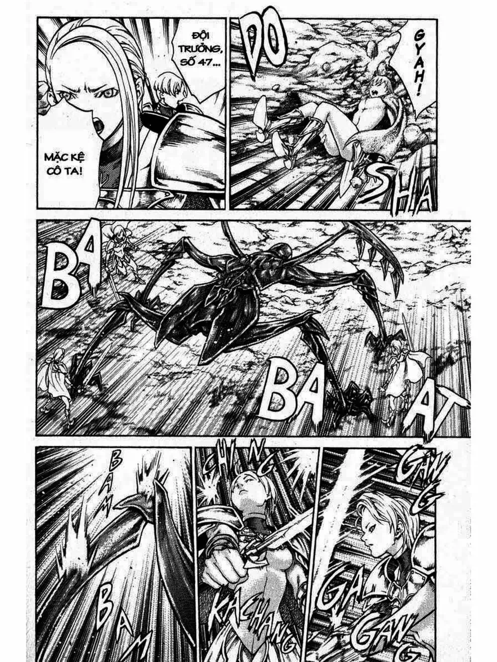 Truyện Tranh Claymore Mắt Bạc trang 4