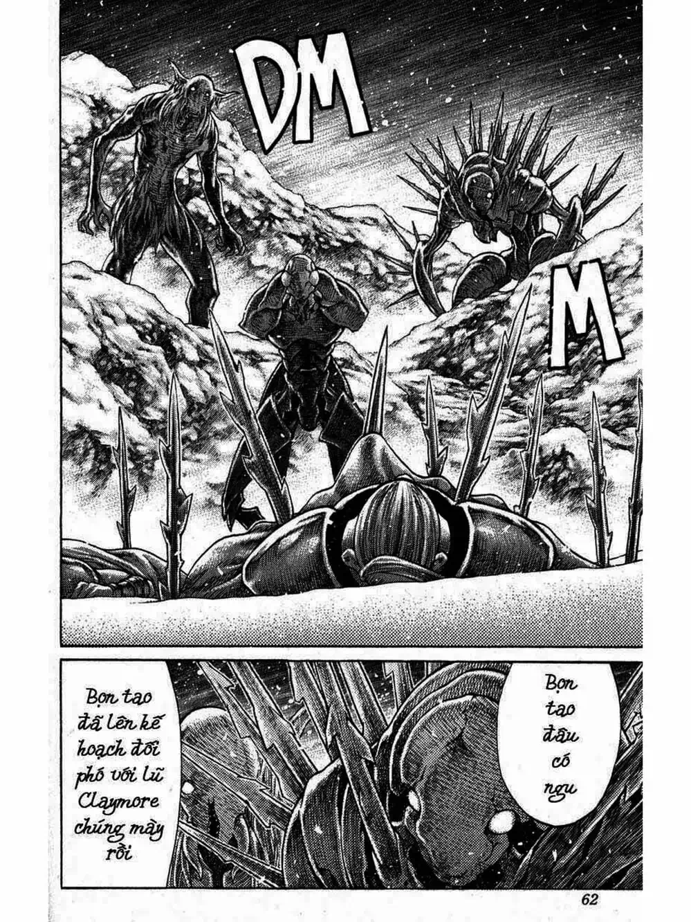 Truyện Tranh Claymore Mắt Bạc trang 4