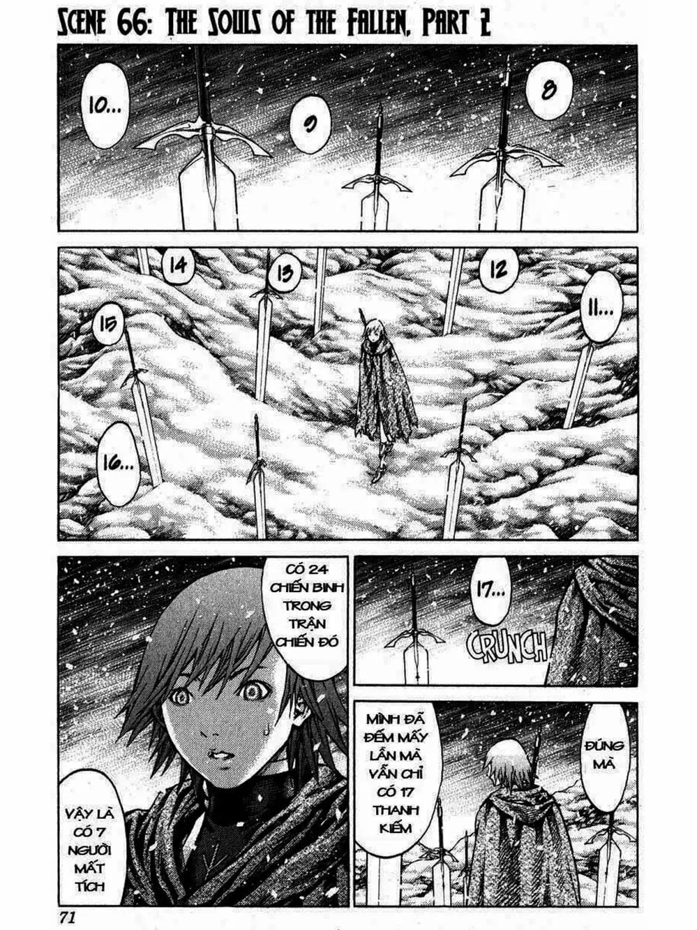 Truyện Tranh Claymore Mắt Bạc trang 4