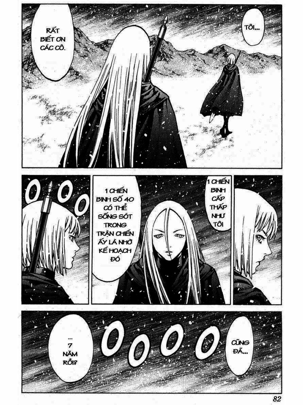 Truyện Tranh Claymore Mắt Bạc trang 4