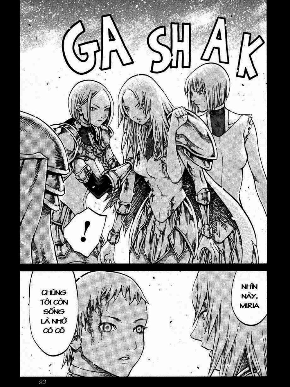 Truyện Tranh Claymore Mắt Bạc trang 4