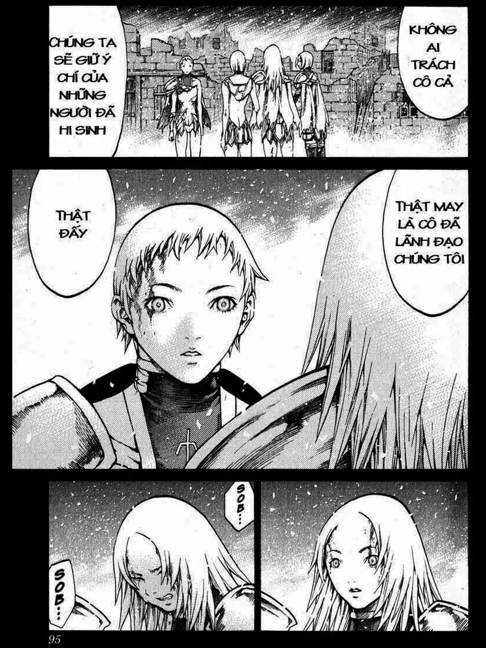 Truyện Tranh Claymore Mắt Bạc trang 4