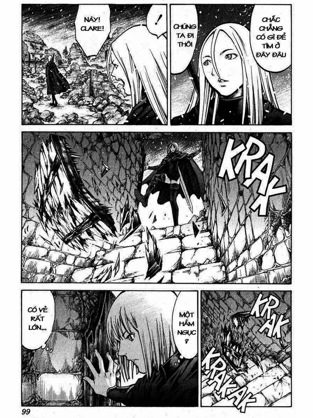 Truyện Tranh Claymore Mắt Bạc trang 4