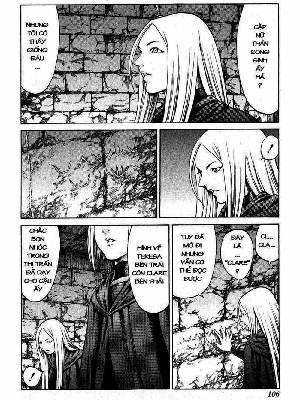 Truyện Tranh Claymore Mắt Bạc trang 4