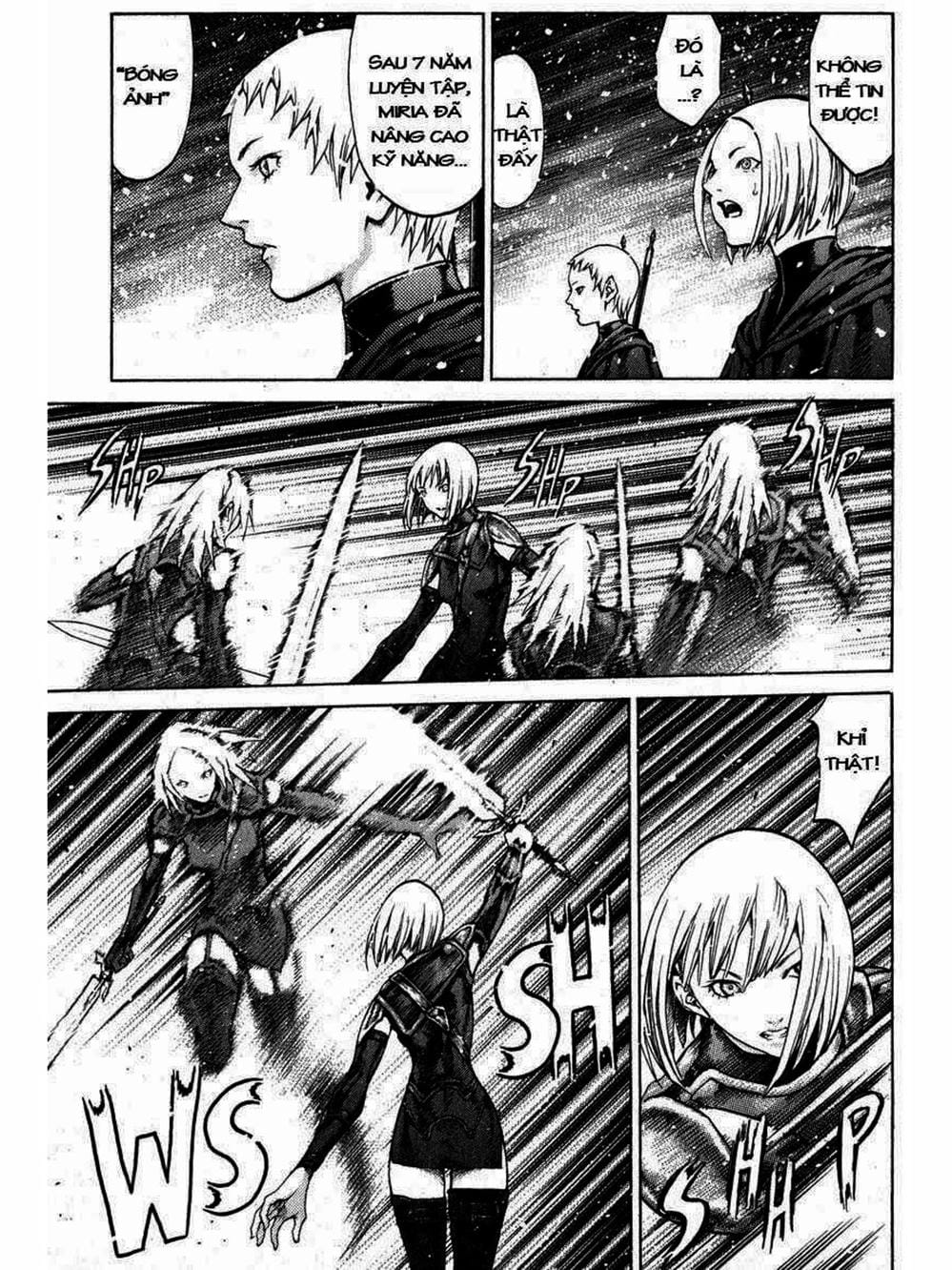 Truyện Tranh Claymore Mắt Bạc trang 4