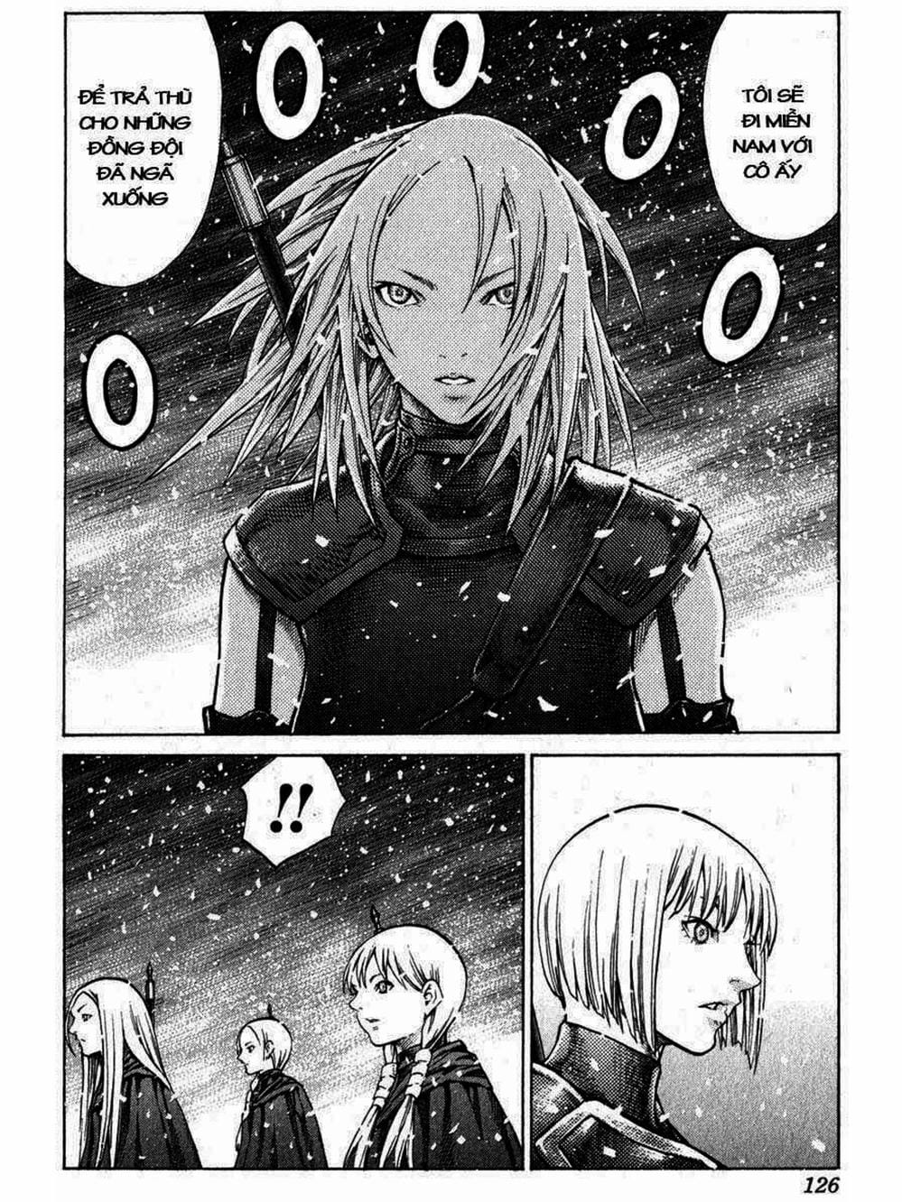 Truyện Tranh Claymore Mắt Bạc trang 4