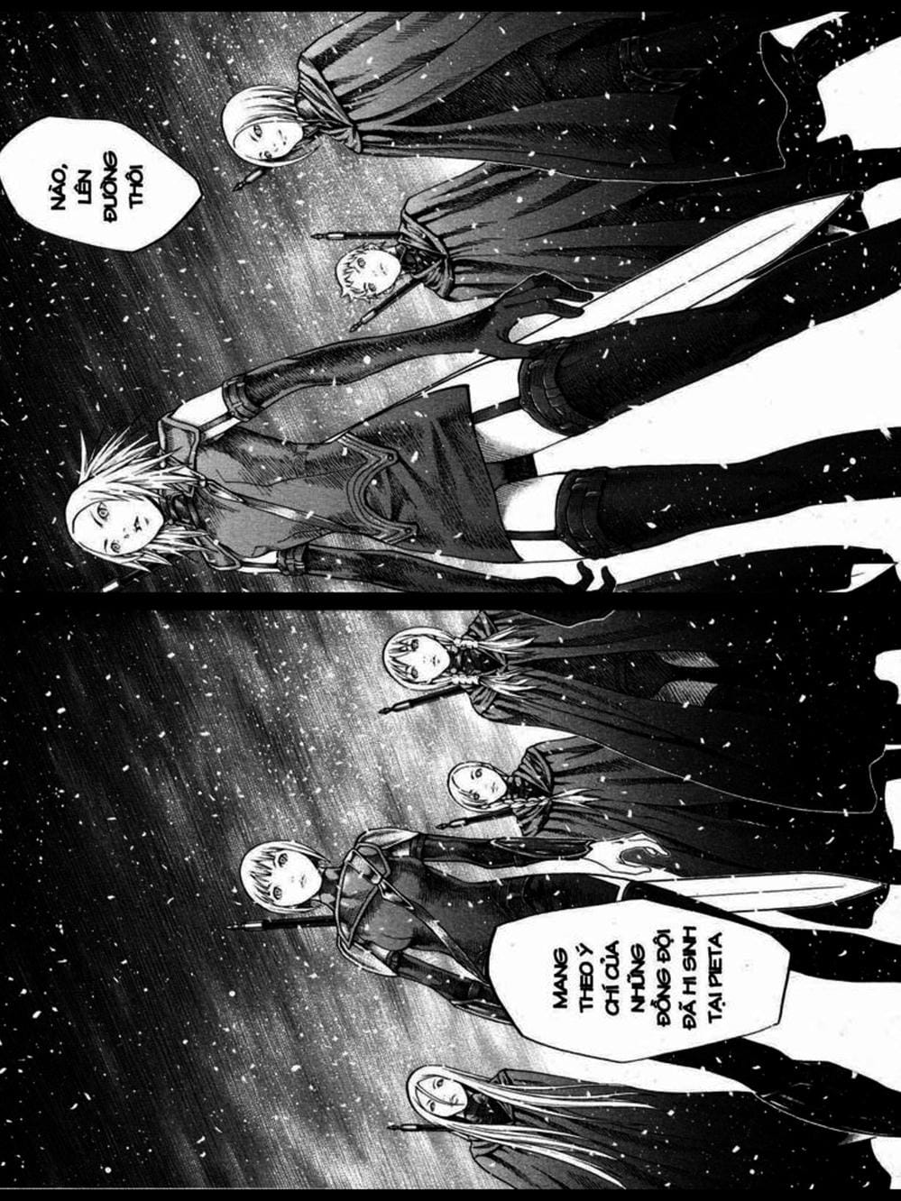 Truyện Tranh Claymore Mắt Bạc trang 4