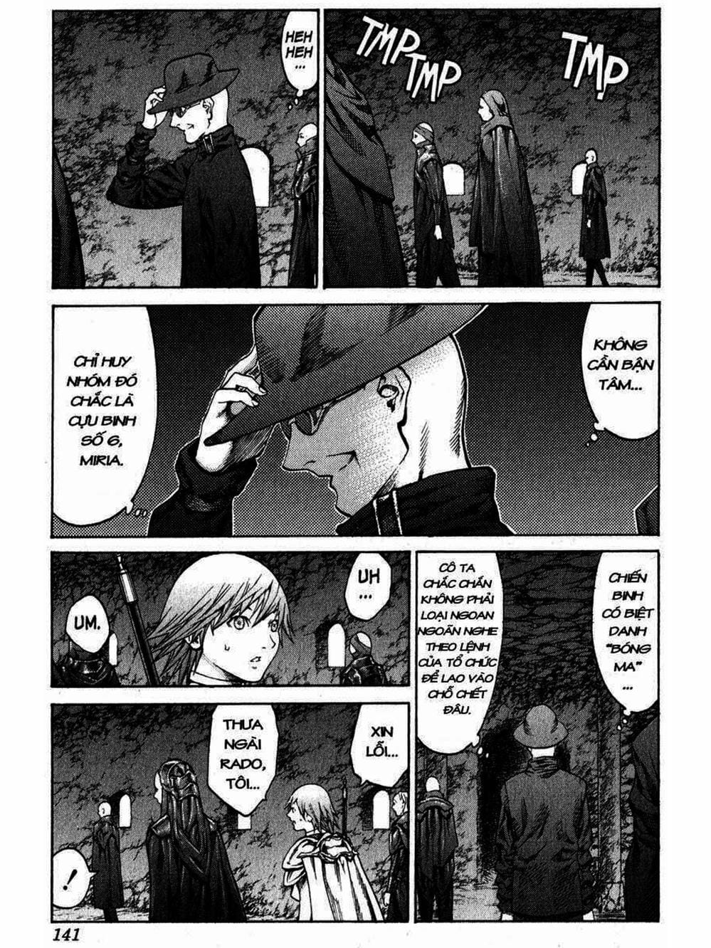 Truyện Tranh Claymore Mắt Bạc trang 4