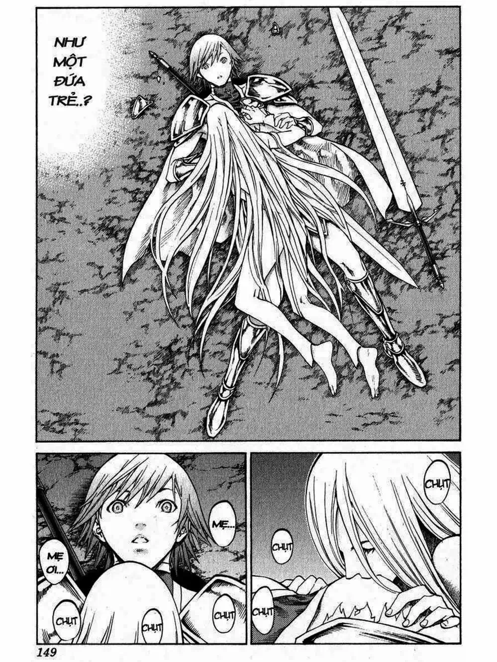 Truyện Tranh Claymore Mắt Bạc trang 4