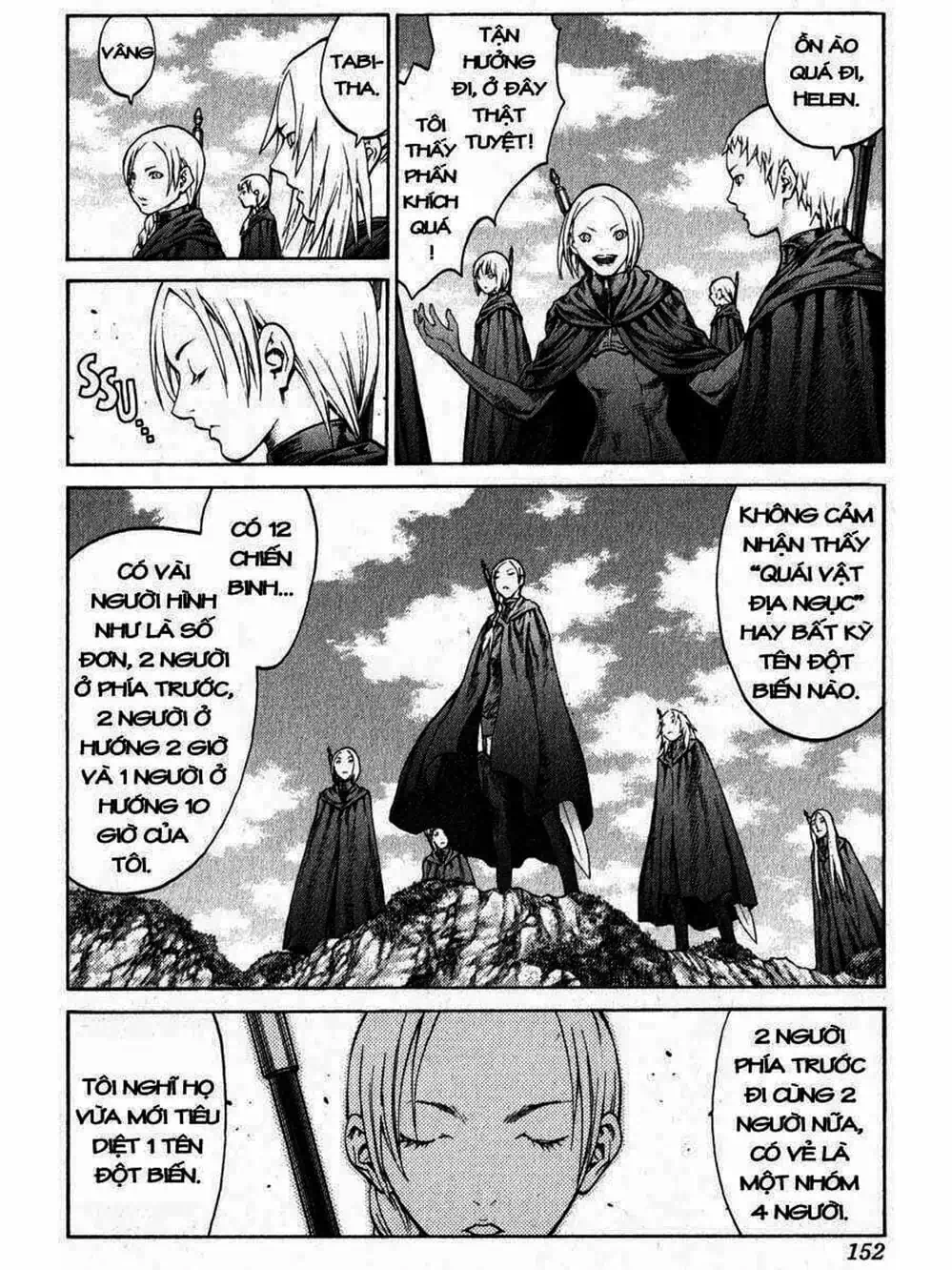 Truyện Tranh Claymore Mắt Bạc trang 4