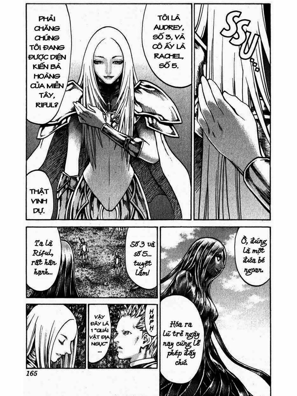 Truyện Tranh Claymore Mắt Bạc trang 4