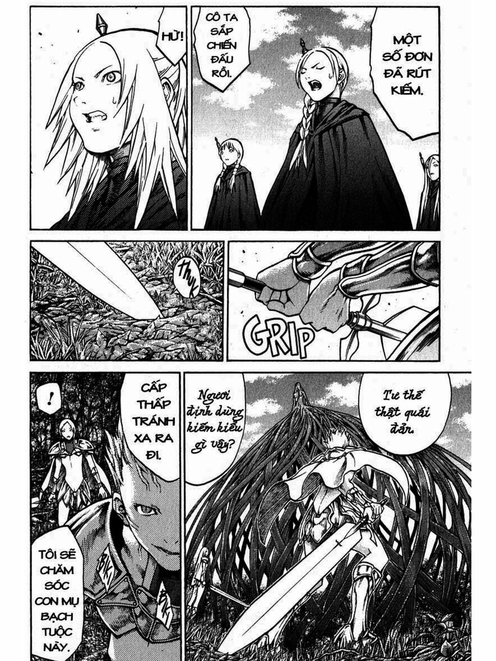 Truyện Tranh Claymore Mắt Bạc trang 4