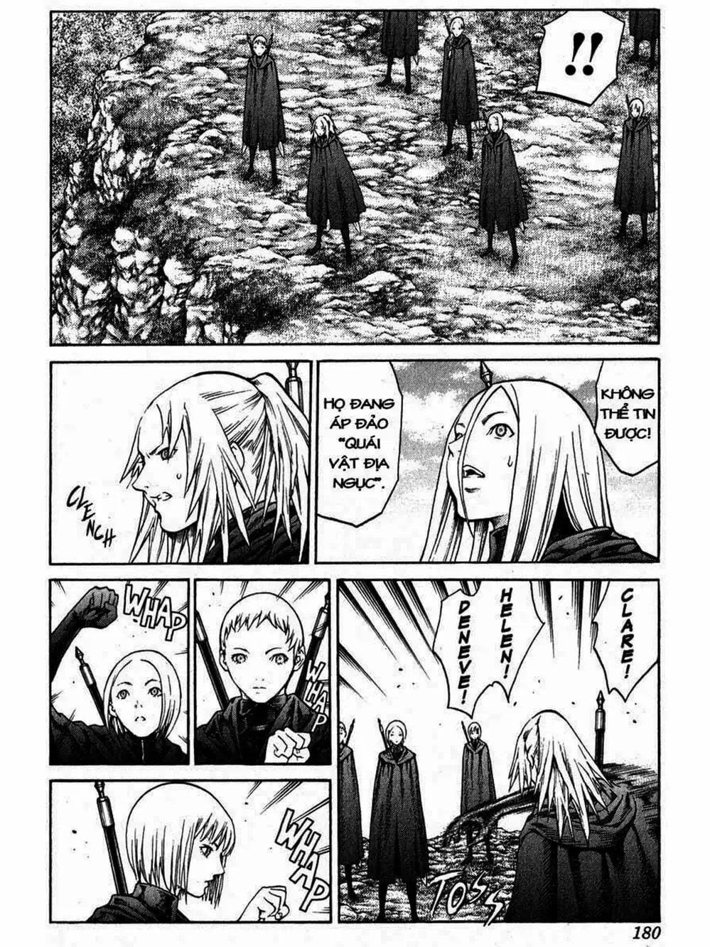 Truyện Tranh Claymore Mắt Bạc trang 4